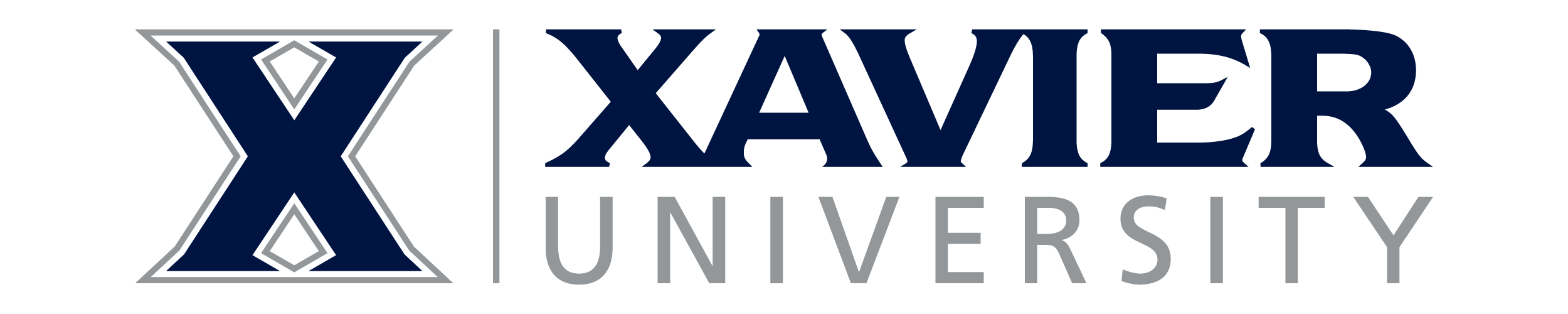 Xavier logo in header